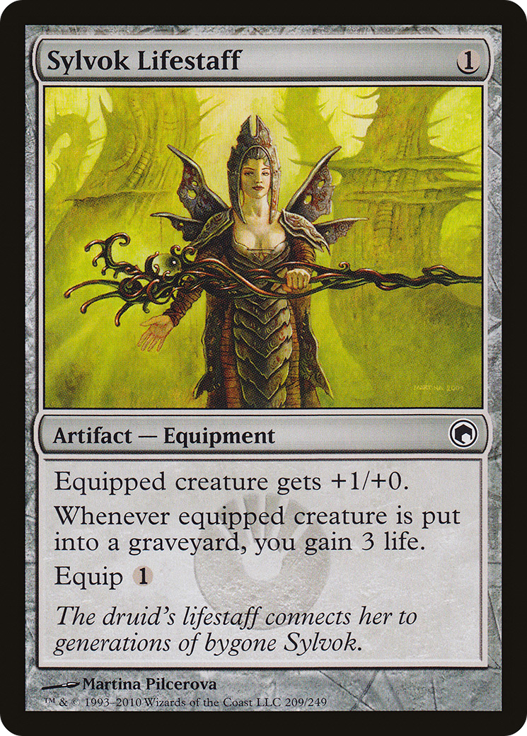 Sylvok Lifestaff (SOM-209) (Foil)