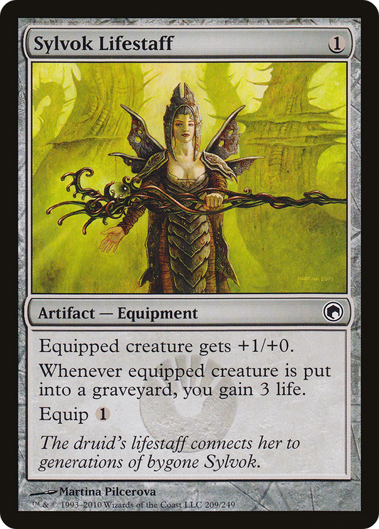 Sylvok Lifestaff (SOM-209) (Foil)