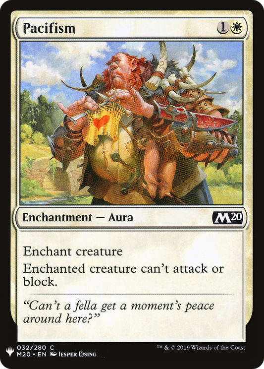 Pacifism (LIST-M20-32)