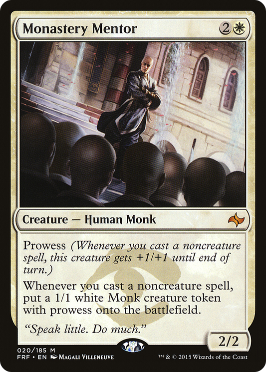 Monastery Mentor (FRF-020) (Foil)