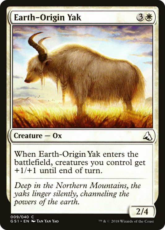 Earth-Origin Yak (GS1-009)