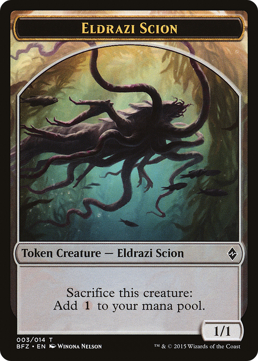 Eldrazi Scion Token (BFZ-003)