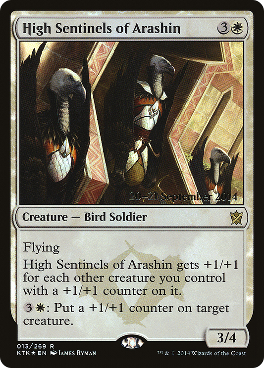 High Sentinels of Arashin (PRE-13S) (Foil)