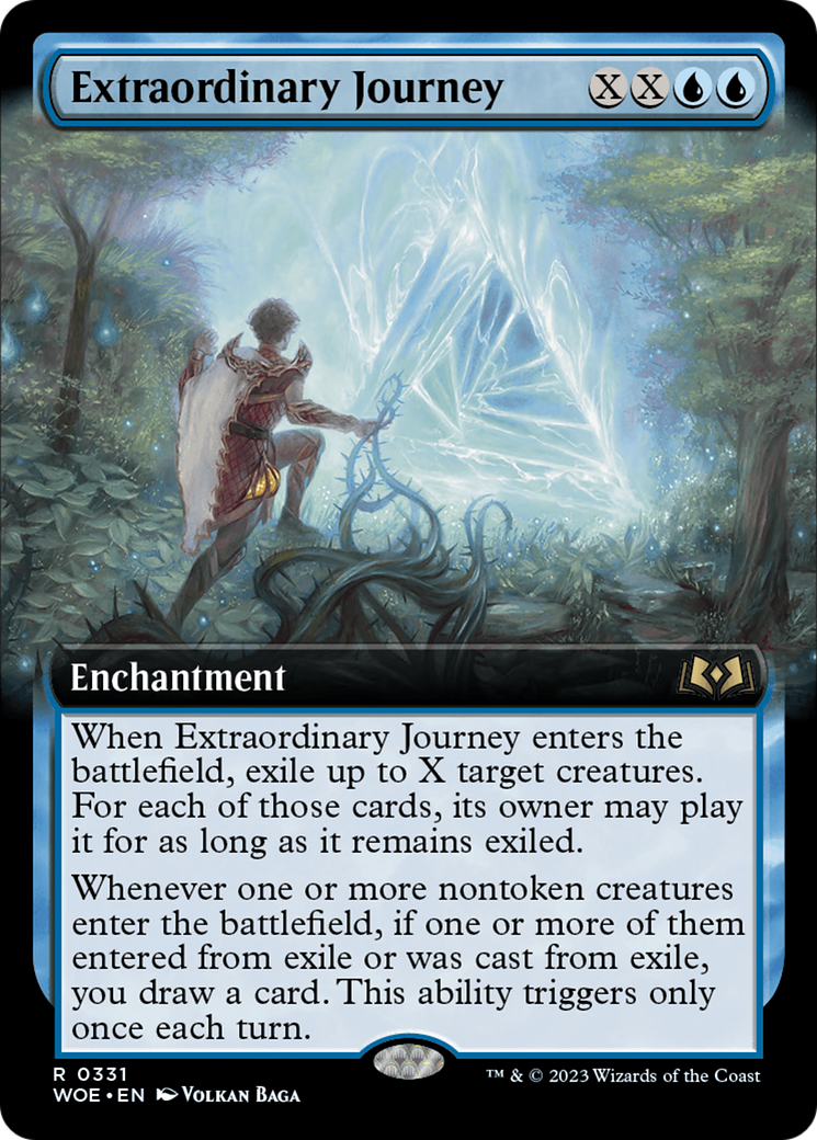 Extraordinary Journey (WOE-331) (Extended Art) (Foil)