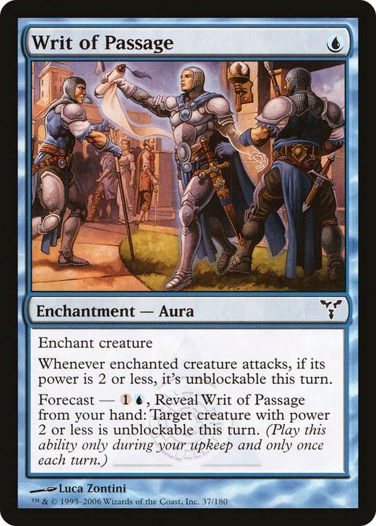 Writ of Passage (DIS-037) (Foil)