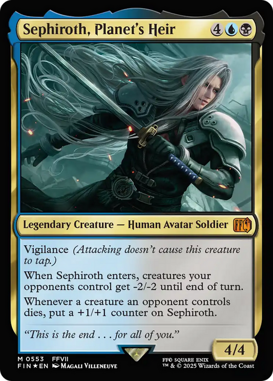 Sephiroth, Planet's Heir (FIN-553) (Foil)