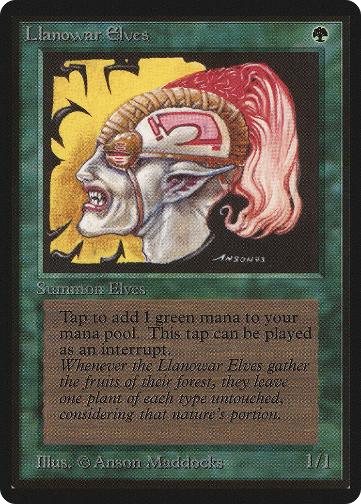 Llanowar Elves (LEB-211)