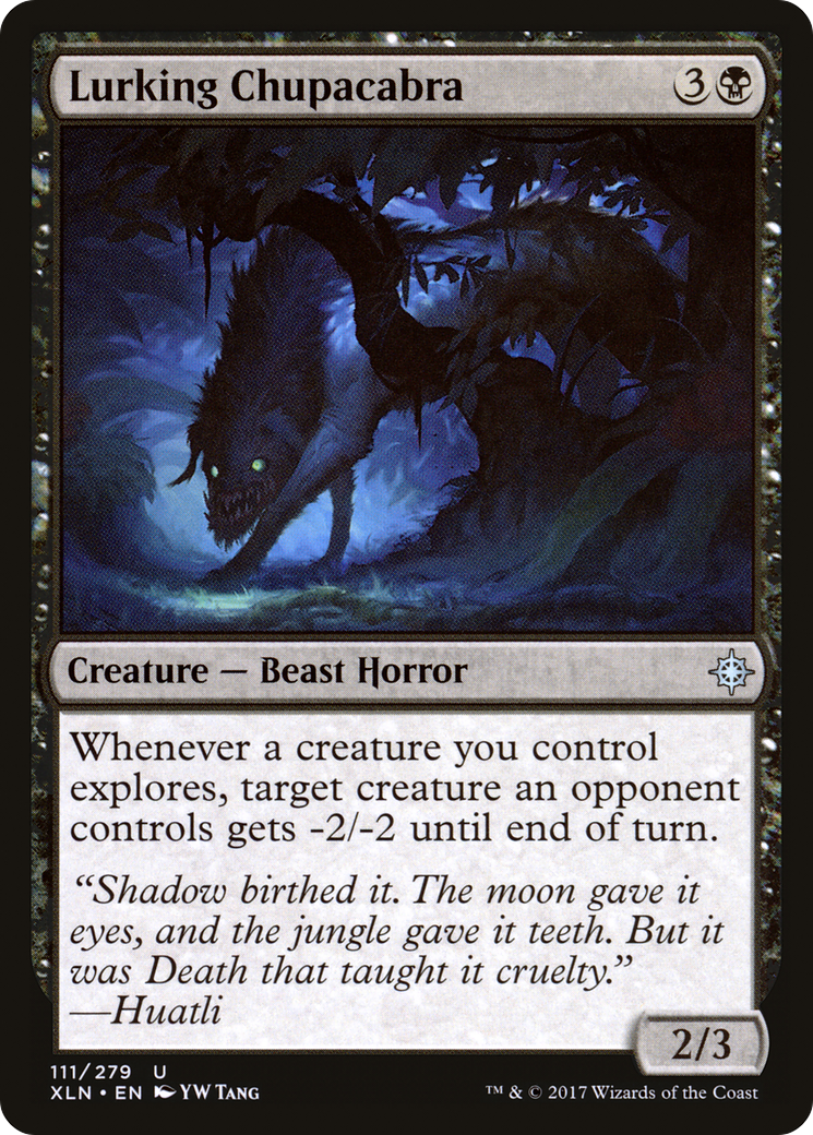 Lurking Chupacabra (XLN-111) (Foil)