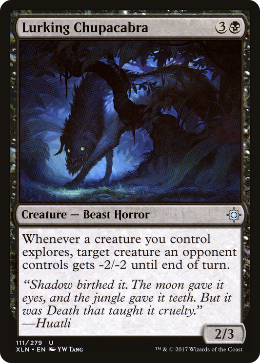 Lurking Chupacabra (XLN-111) (Foil)