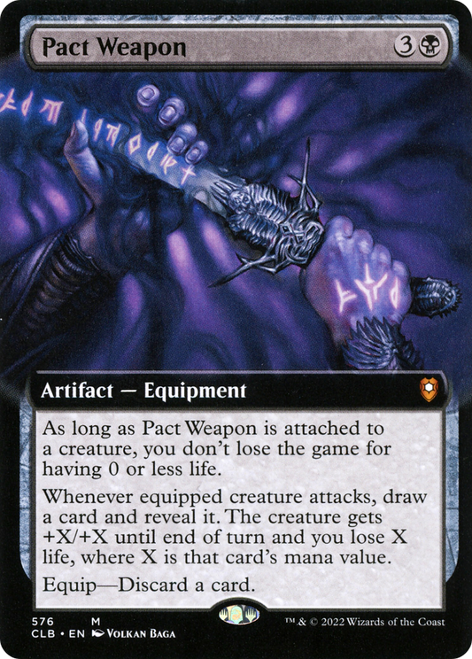Pact Weapon (CLB-576) (Extended Art) (Foil)