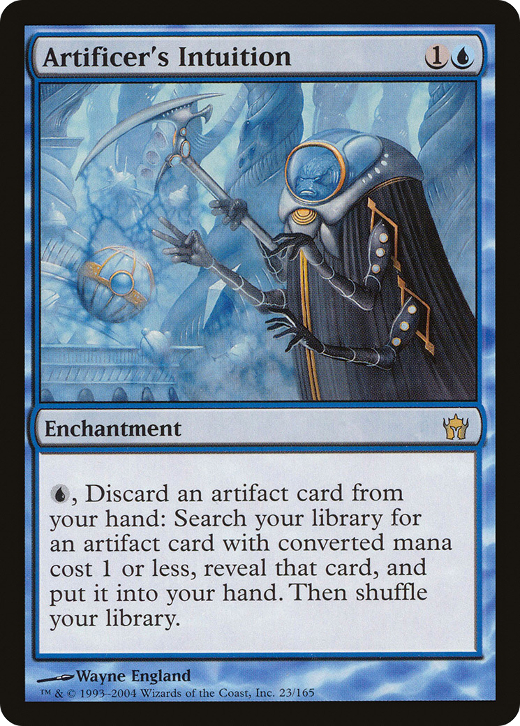 Artificer's Intuition (5DN-023) (Foil)