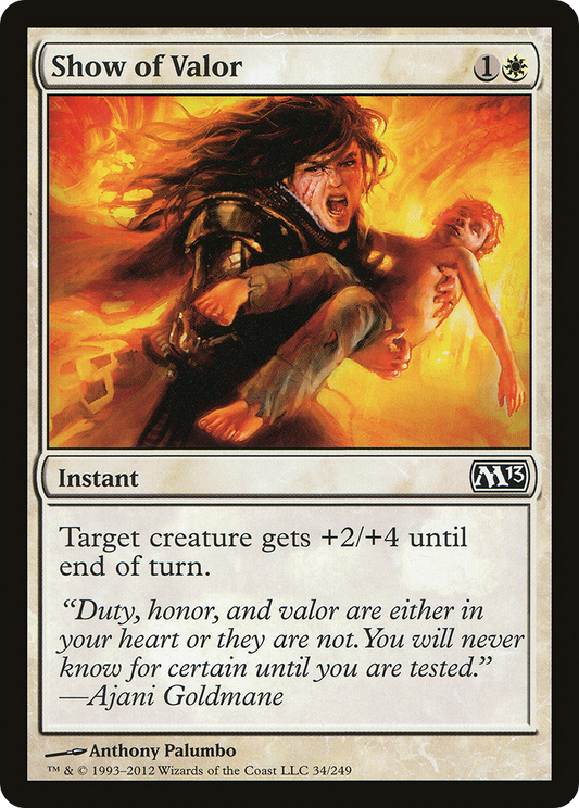 Show of Valor (M13-034) (Foil)