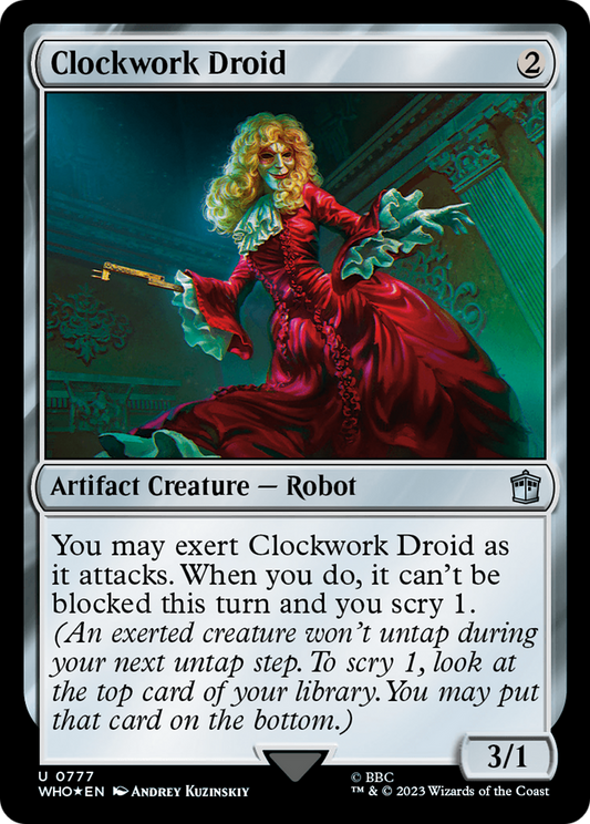 Clockwork Droid (WHO-777) (Surge Foil)