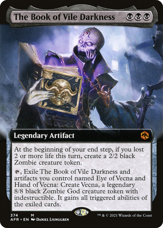The Book of Vile Darkness (AFR-374) (Extended Art) (Foil)