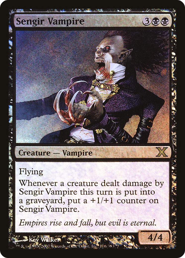Sengir Vampire (10E-176★) (Foil)
