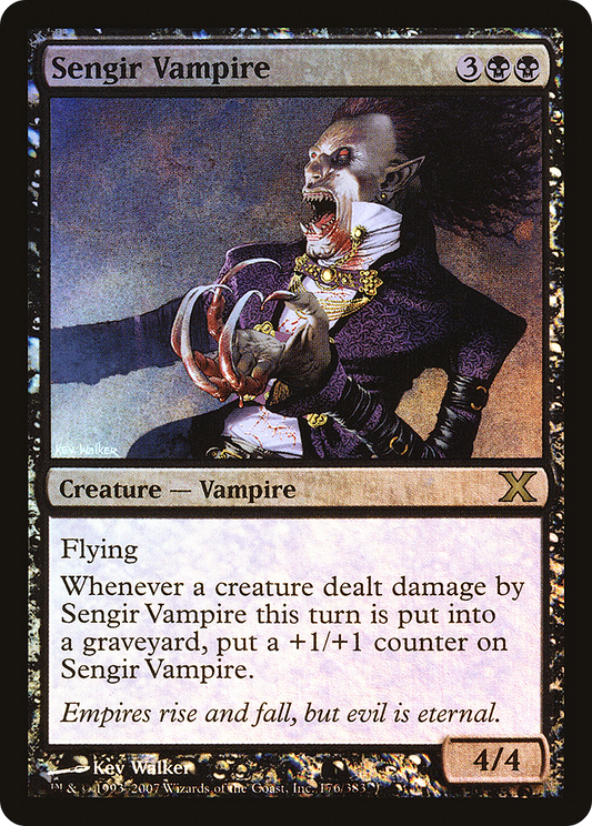 Sengir Vampire (10E-176★) (Foil)