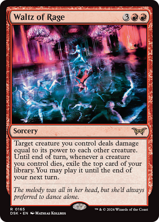 Waltz of Rage (DSK-165) (Foil)