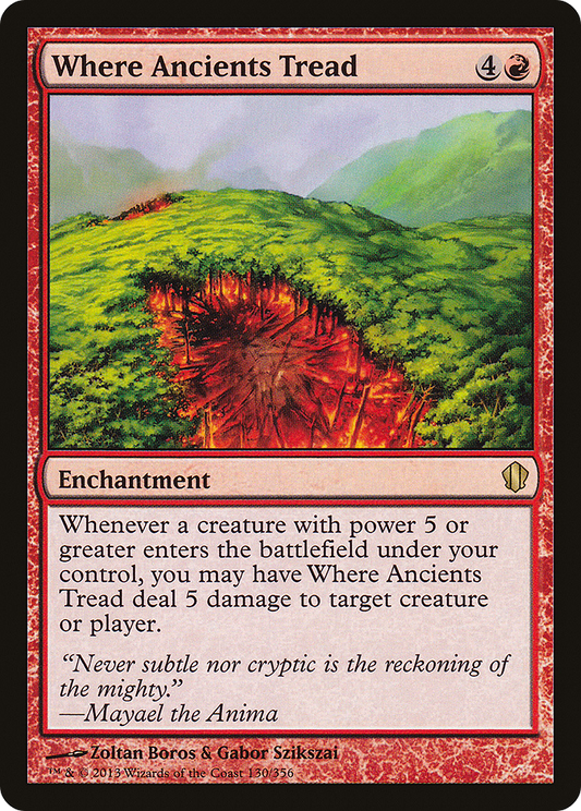 Where Ancients Tread (C13-130)
