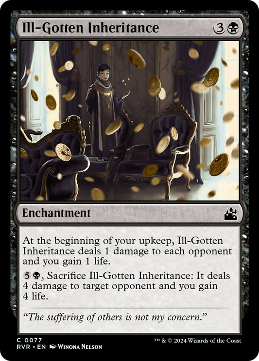 Ill-Gotten Inheritance (RVR-077) (Foil)