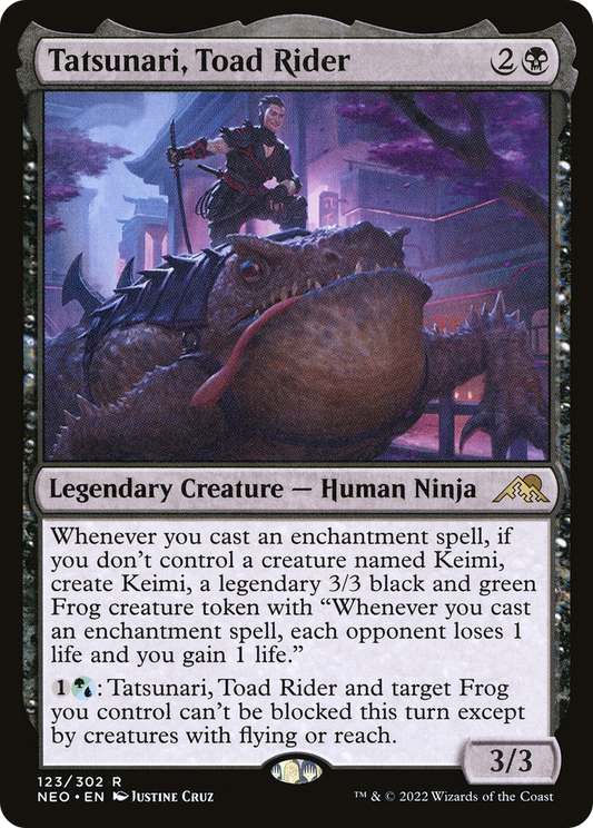 Tatsunari, Toad Rider (NEO-123) (Foil)