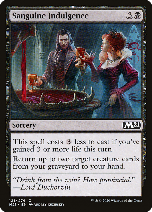 Sanguine Indulgence (M21-121)