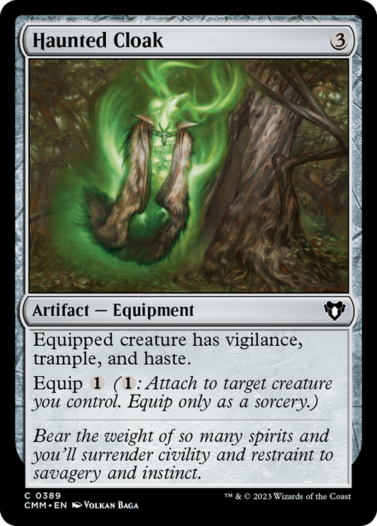 Haunted Cloak (CMM-389) (Foil)