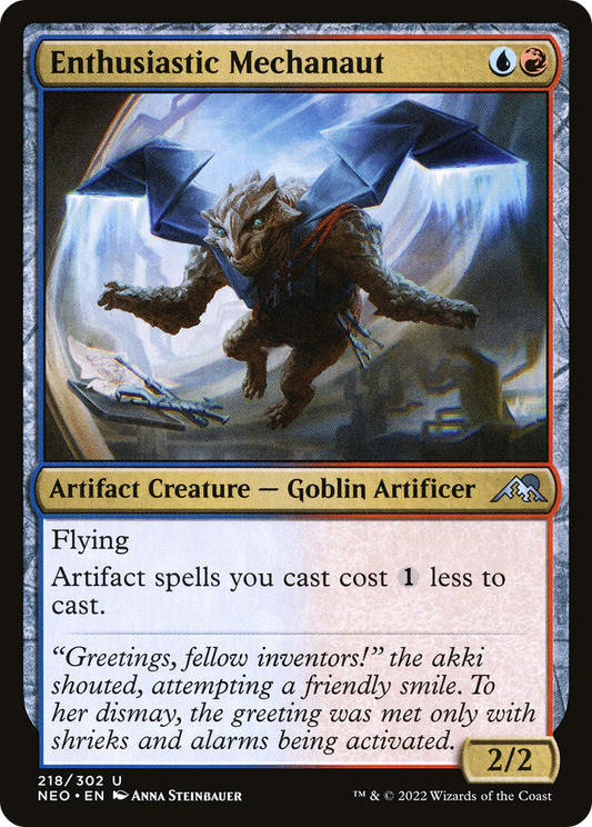 Enthusiastic Mechanaut (NEO-218) (Foil)