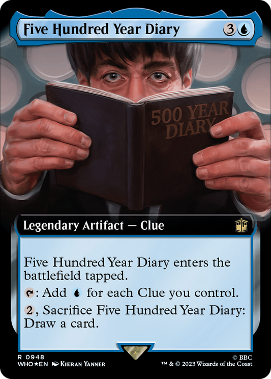 Five Hundred Year Diary (WHO-948) (Extended Art) (Surge Foil)