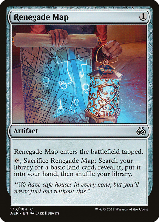 Renegade Map (AER-173) (Foil)