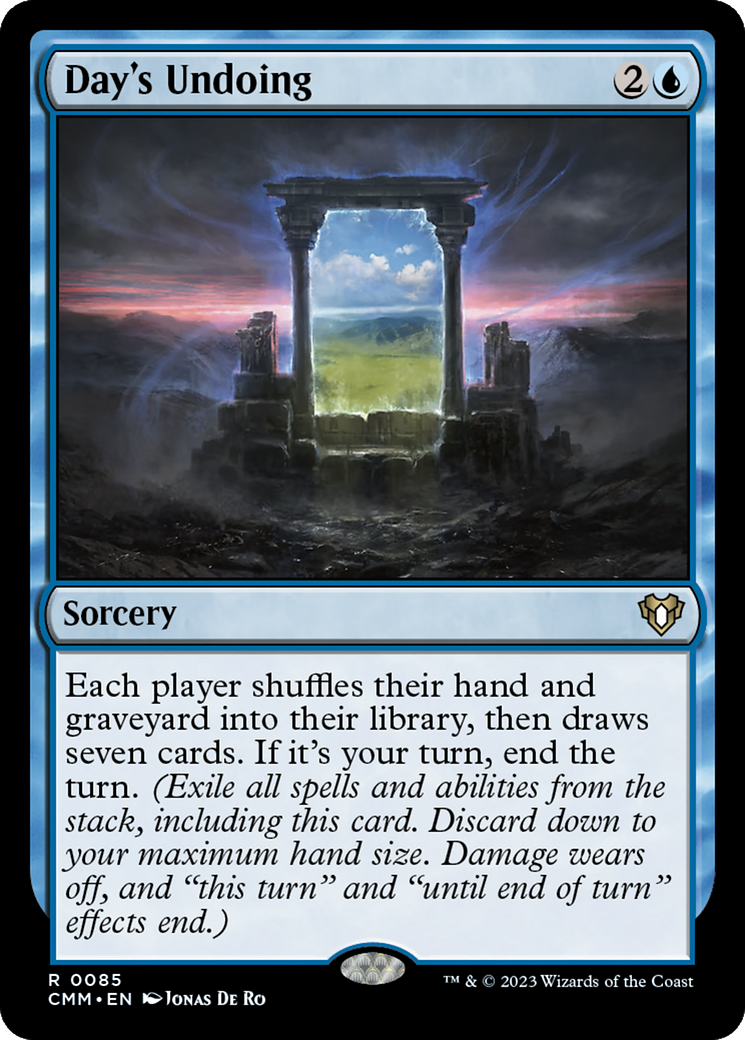 Day's Undoing (CMM-085) (Foil)
