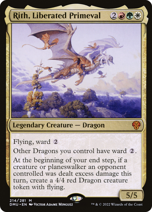 Rith, Liberated Primeval (DMU-214) (Foil)