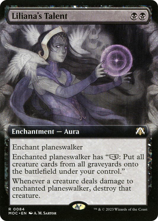 Liliana's Talent (MOC-084) (Extended Art) (Foil)