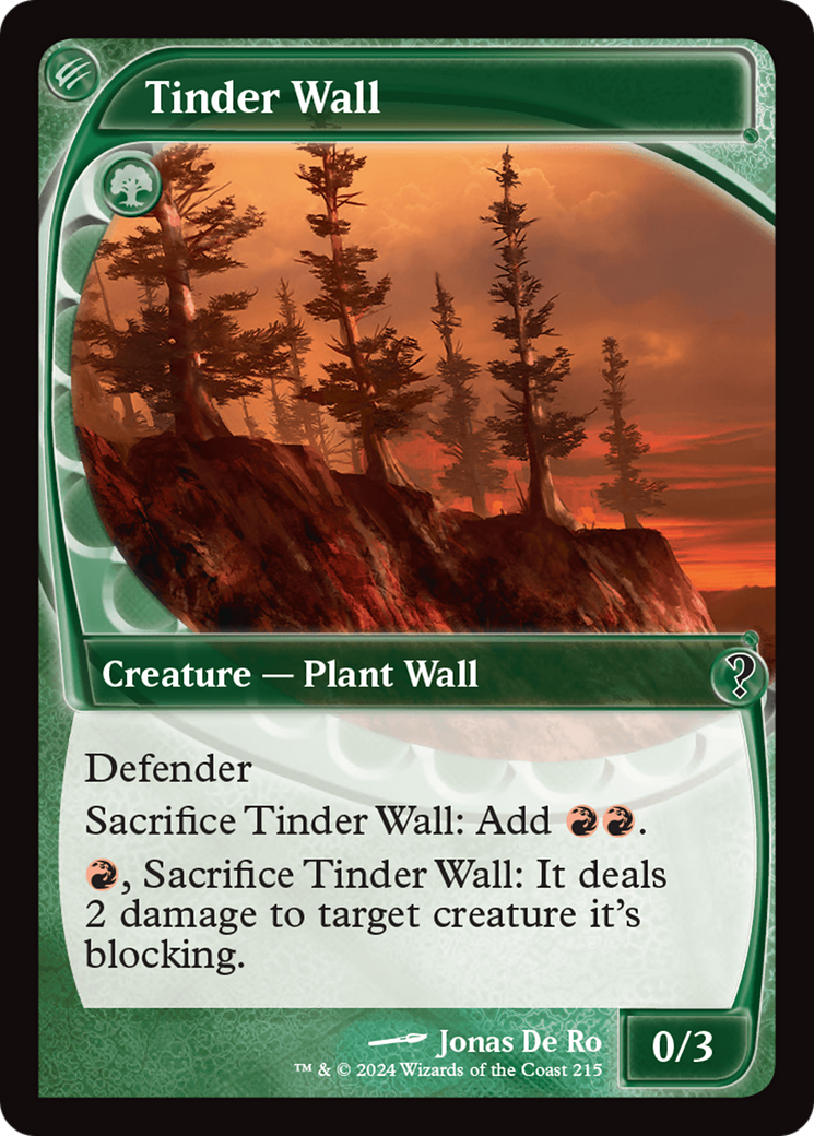 Tinder Wall (MB2-215) (Foil)