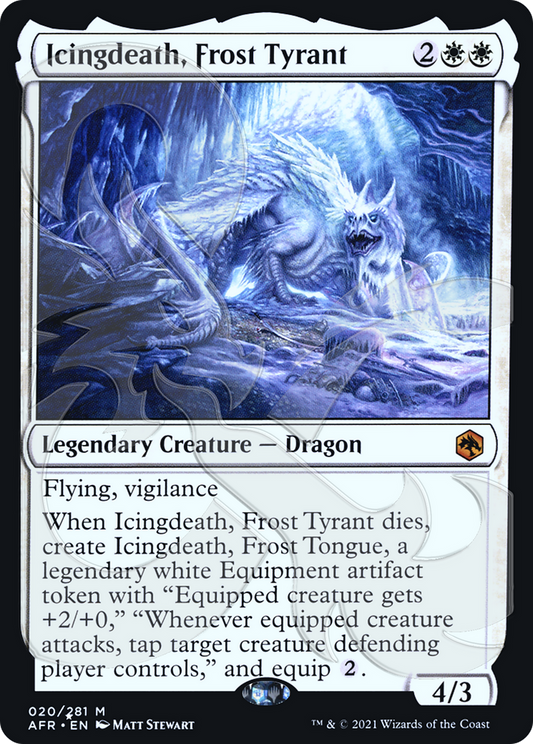 Icingdeath, Frost Tyrant (AFR&-20A) (Foil)