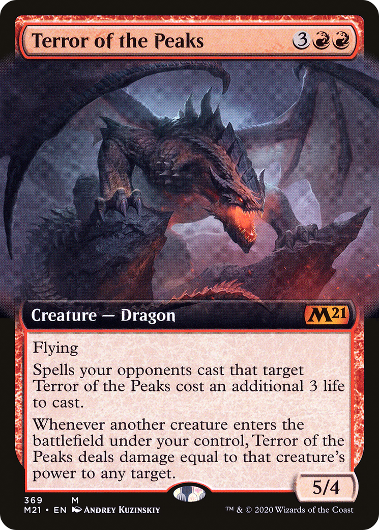 Terror of the Peaks (M21-369) (Extended Art)