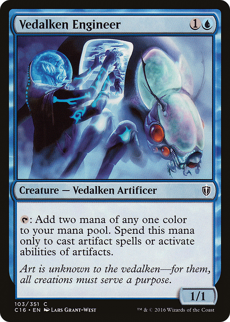 Vedalken Engineer (C16-103)