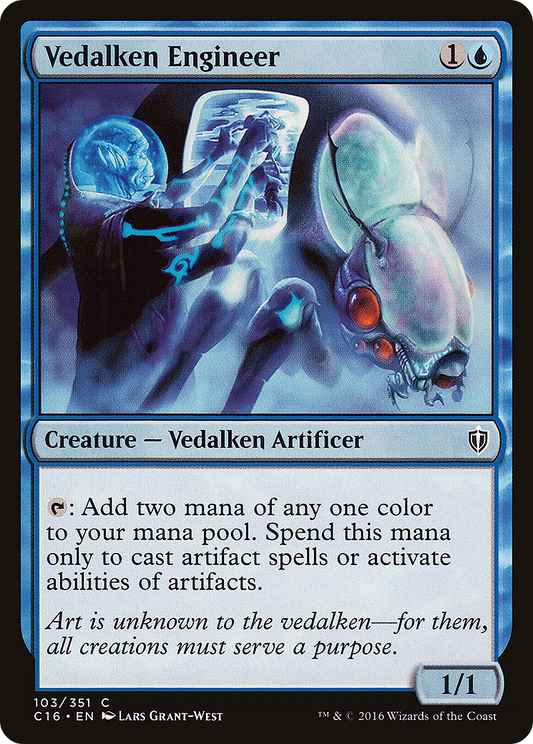 Vedalken Engineer (C16-103)