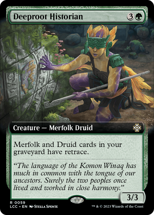 Deeproot Historian (LCC-059) (Extended Art)