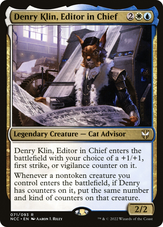 Denry Klin, Editor in Chief (NCC-071)