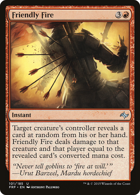 Friendly Fire (FRF-101) (Foil)