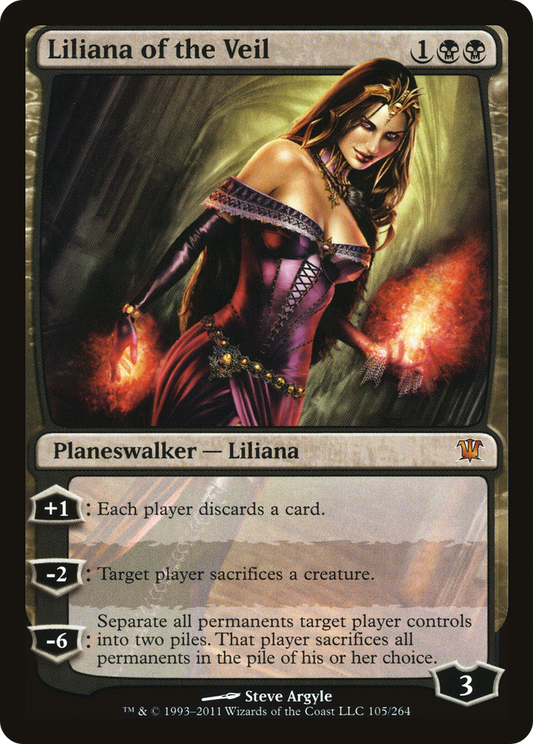 Liliana of the Veil (ISD-105) (Foil)