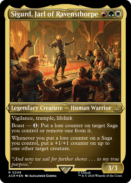 Sigurd, Jarl of Ravensthorpe (ACR-249) (Etched Foil)