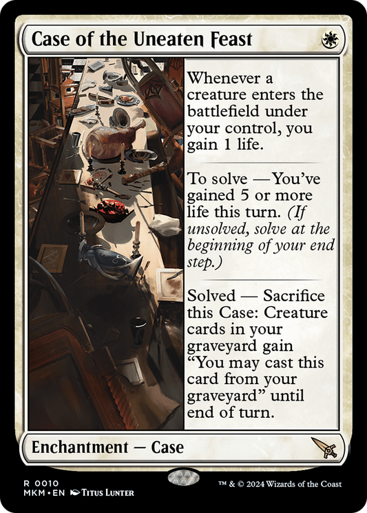 Case of the Uneaten Feast (MKM-010) (Foil)