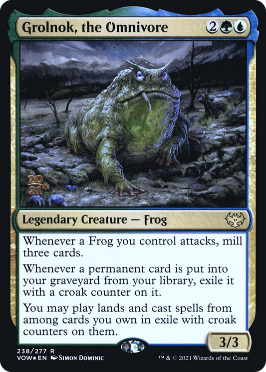 Grolnok, the Omnivore (PRE-238S) (Foil)