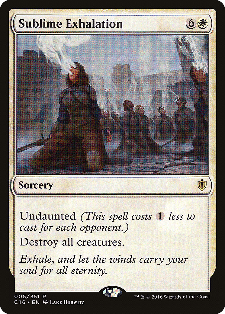 Sublime Exhalation (C16-005)