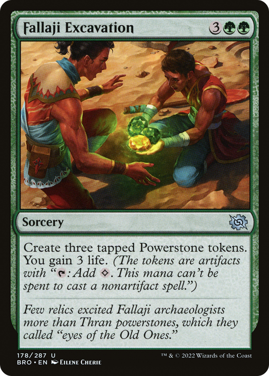 Fallaji Excavation (BRO-178) (Foil)