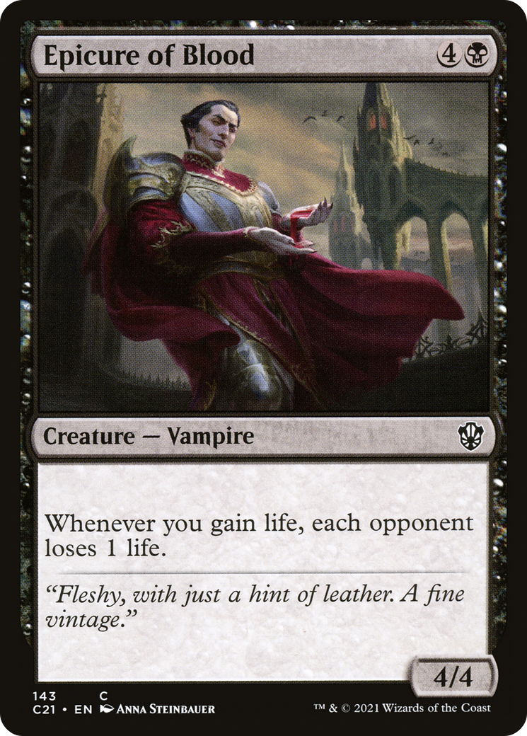 Epicure of Blood (C21-143)