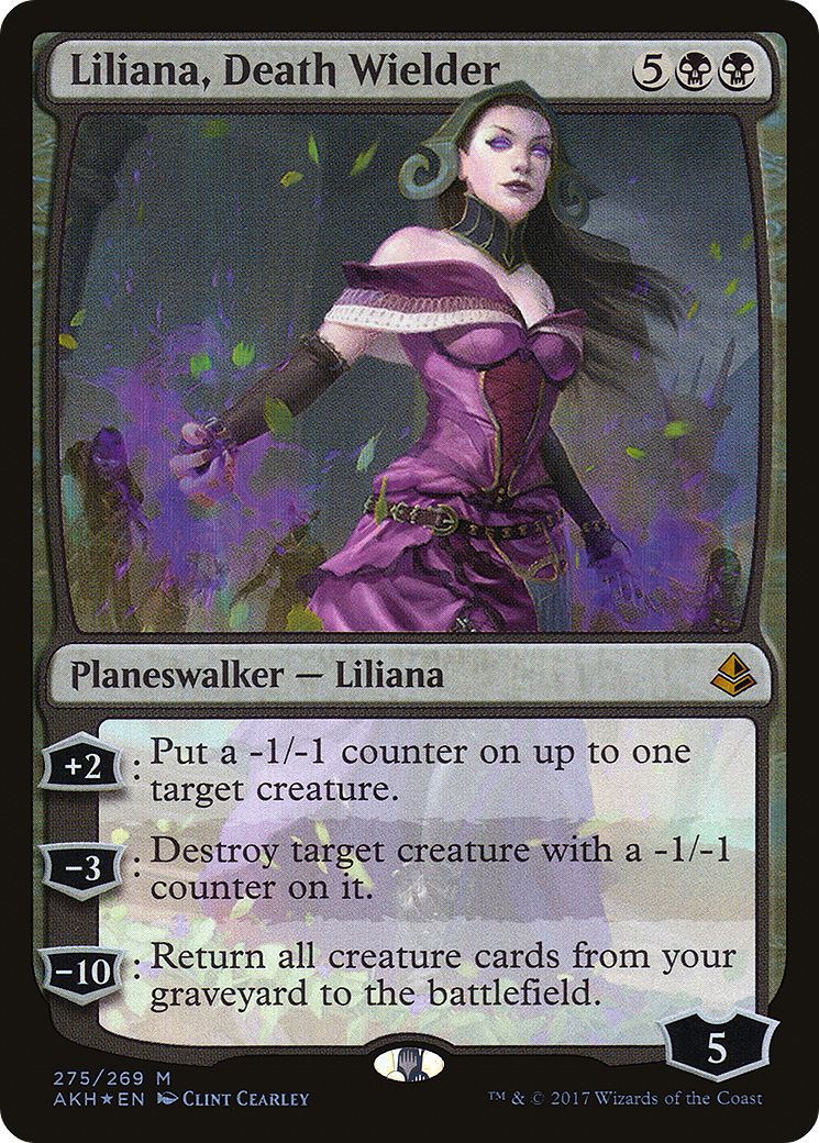 Liliana, Death Wielder (AKH-275) (Foil)