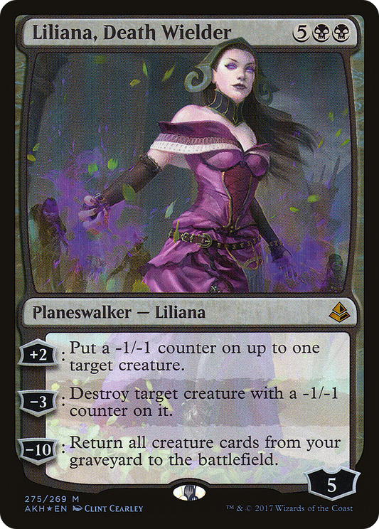 Liliana, Death Wielder (AKH-275) (Foil)