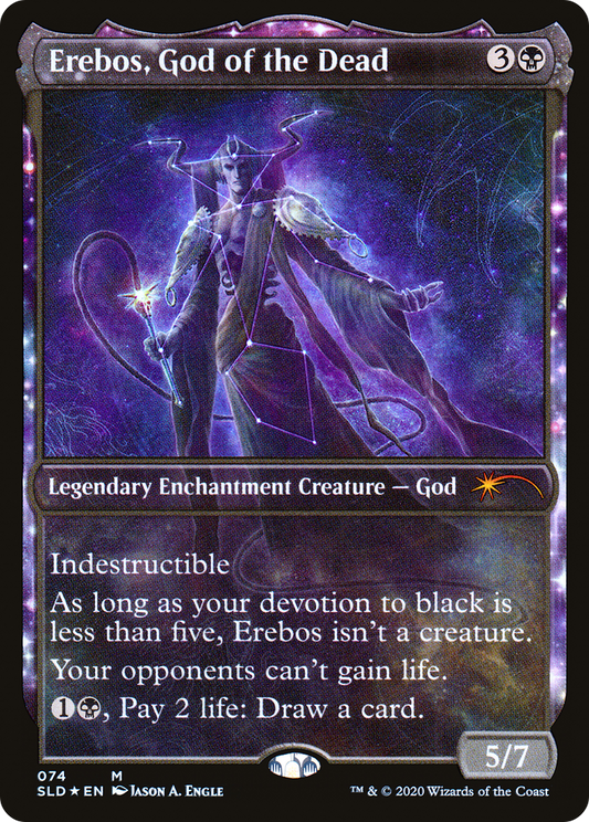 Erebos, God of the Dead (SLD-074) (Showcase) (Foil)